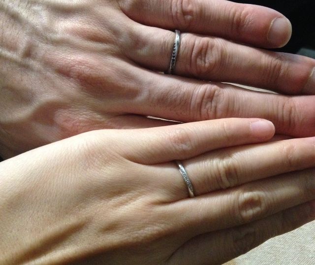 主人はブラックダイヤモンド、私は普通のダイヤモンド。