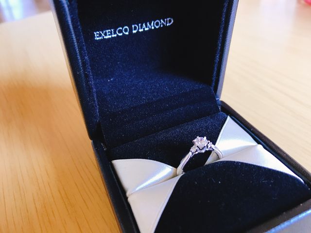 ダイヤの煌めきがすごいです。