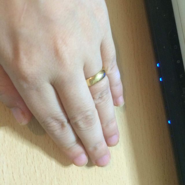 これは私の大切な結婚指輪です