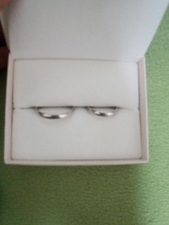 プラチナのtheシンプルリング