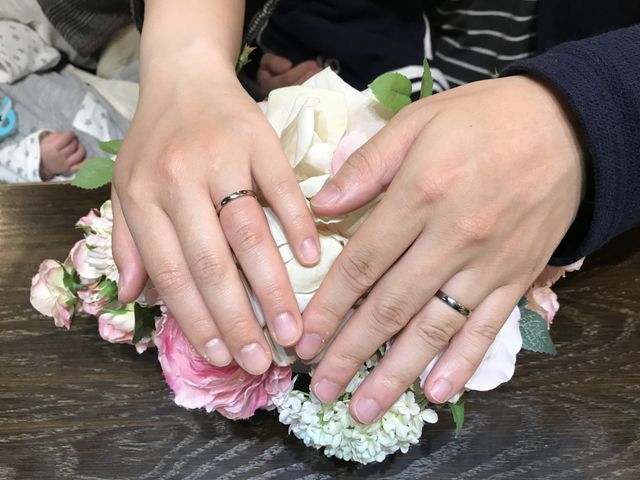 4年目の結婚記念日にクリーニングして頂きました。