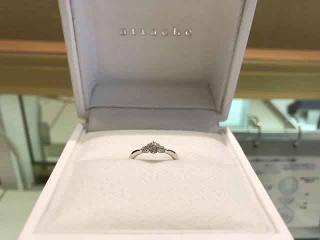 プロポーズ用婚約指輪