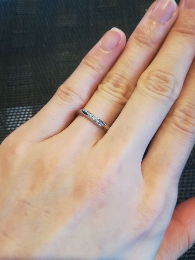 ダイヤモンドつき。