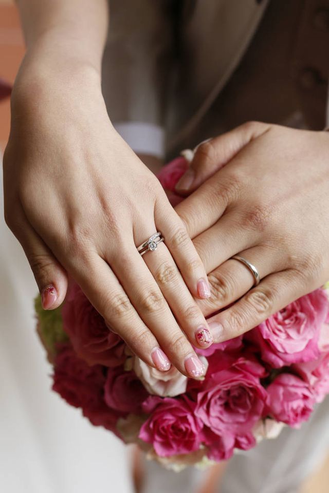 シンプルなフローラデザイン