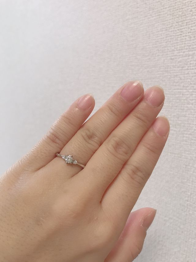 輝いていてデザインも気に入っています