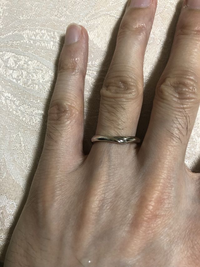 男性用。細めの指。