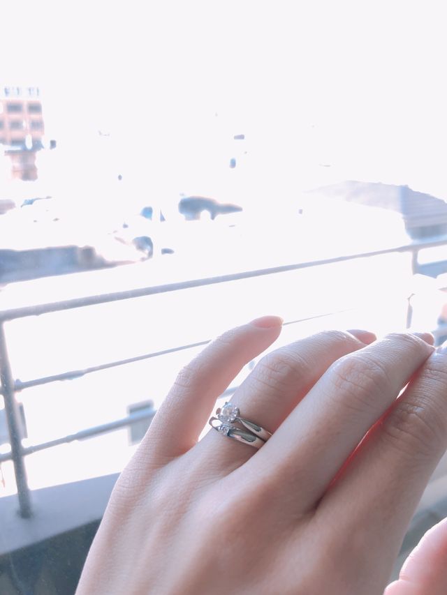 陽に当たるとキラキラがすごい