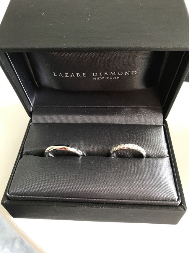 中にはイニシャル、日付入りです！