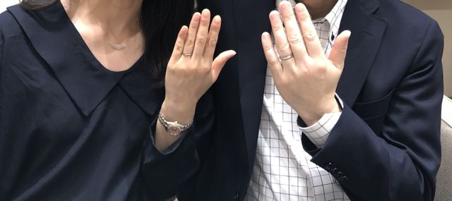 受け取り時に店員さんが撮影してくれました。