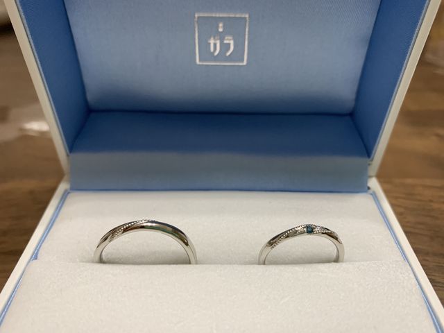 買った時の箱にいれています