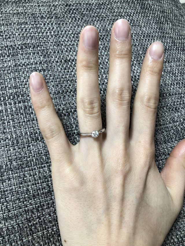 シンプルで上品なデザインがお気に入り。