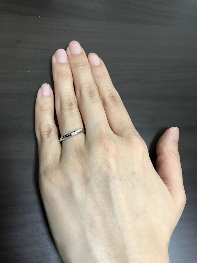 女性用の結婚指輪
