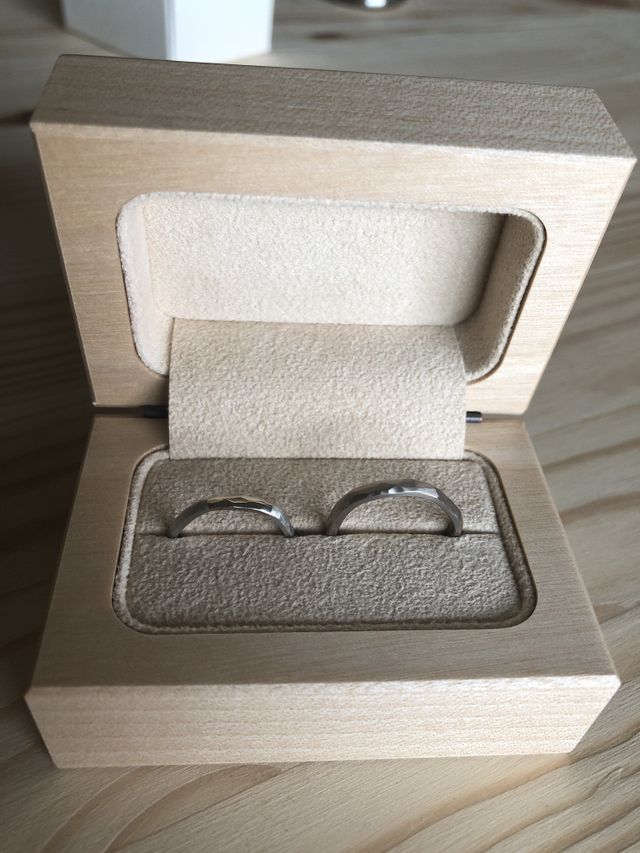 自分たちで作ったリングは一層愛おしく、大切に使いたいです！