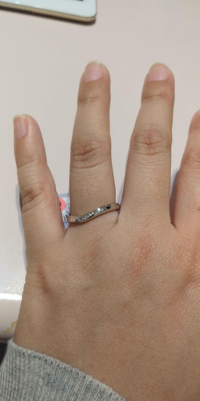 トレセンテラインの結婚指輪