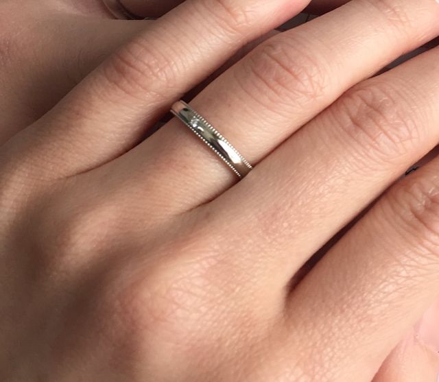 着用時の写真です。