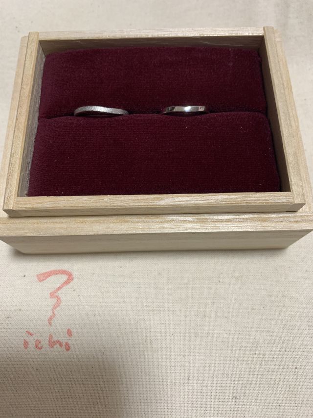 素敵な指輪でした。