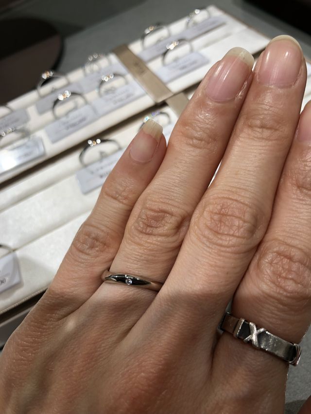 薬指に装着しているものです