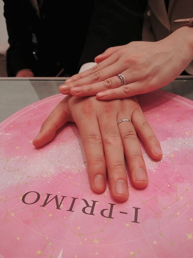 指輪のみの写真です。