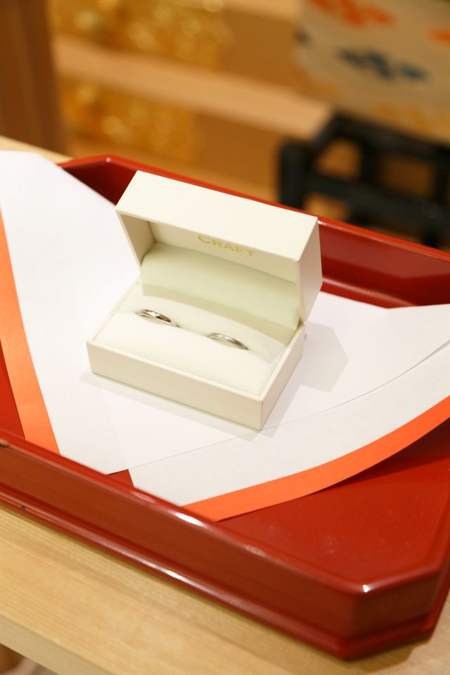 ボックスもCRAFYさんで用意していただいたものです。