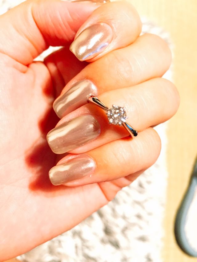 輝きがピカイチ。とても気に入ってます。