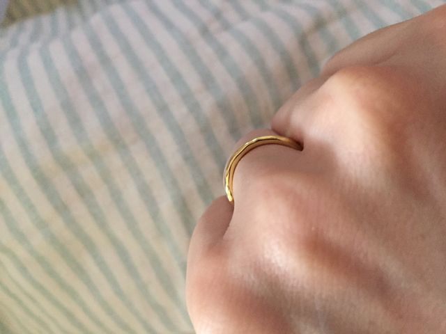 程よく厚みがあり存在感があります。