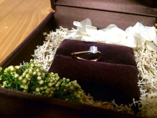 横から見ると、少しウェーブがかかっています。