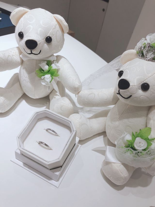 やっと指輪完成っ☆