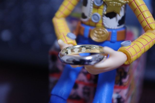 内側にはリトルグリーンメンを彫りました