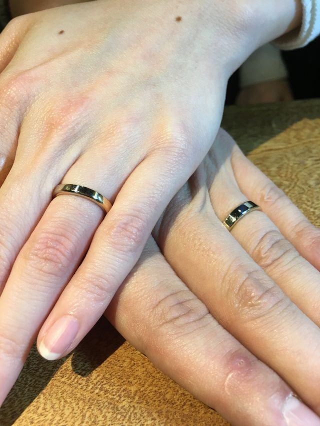 同じデザインでも幅のバランスなどを微調整して頂いています。