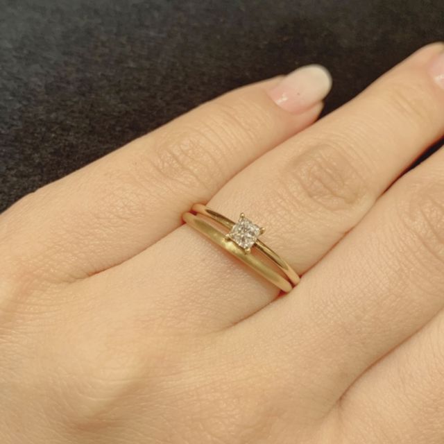 SHIHARAの婚約指輪と結婚指輪