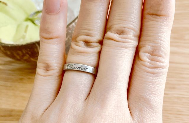 女性用ダイヤモンドがシンプルで可愛いです♡