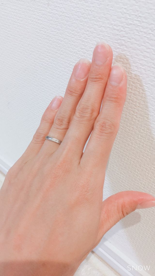 普段つけても邪魔にならないようにシンプルデザイン。