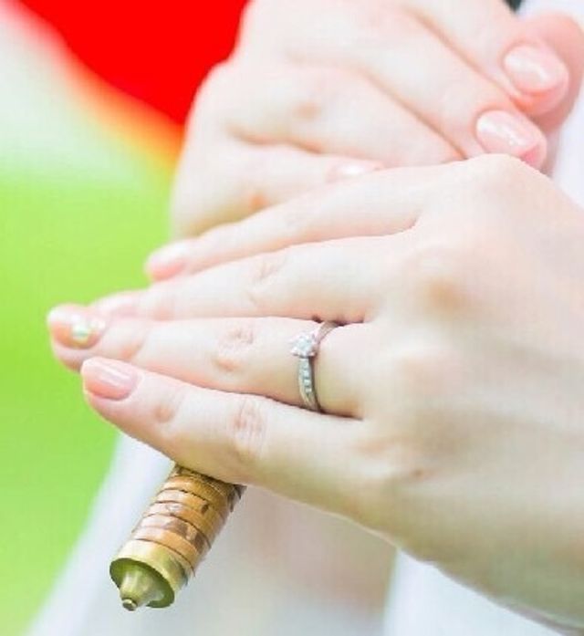 太すぎず細すぎず手元がキレイに見えてお気に入りです！