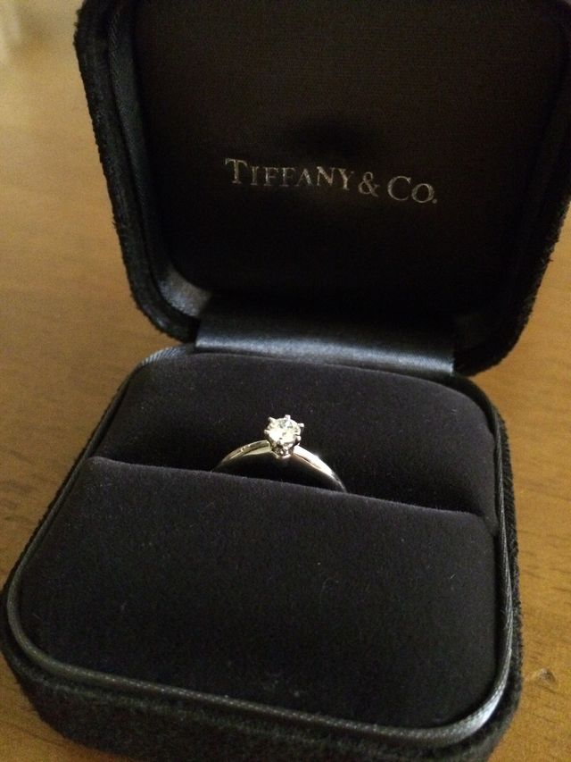 ダイヤの輝きが素敵です。