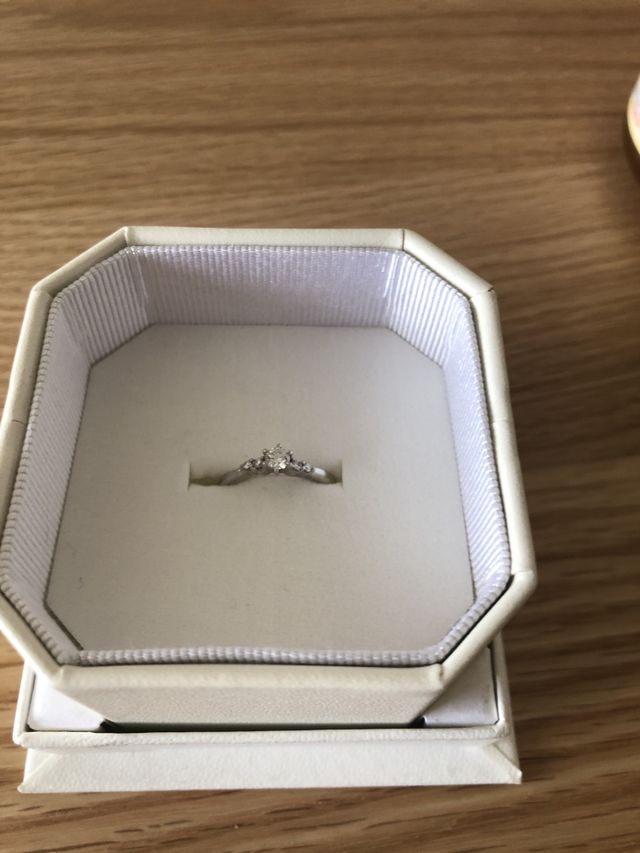 指輪のみの写真となります