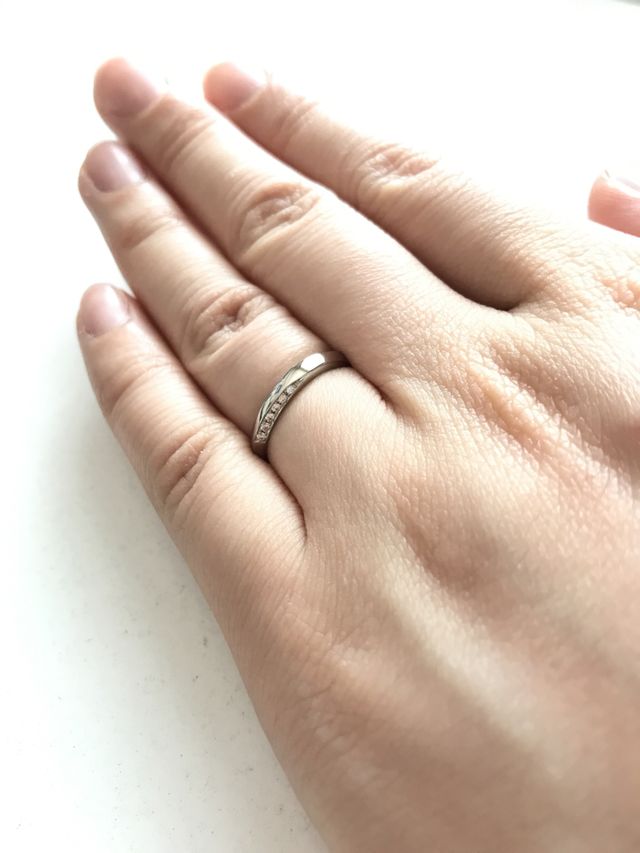 自分から見える方向の写真