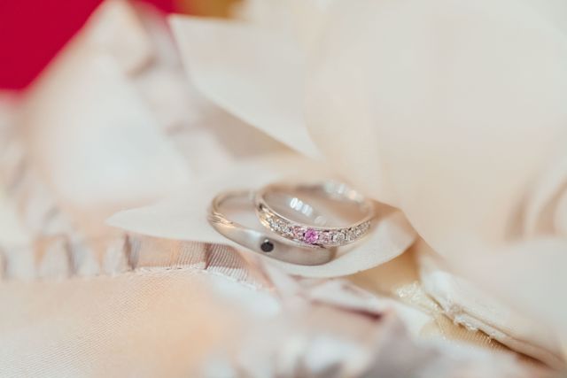 式場で撮ってもらった写真