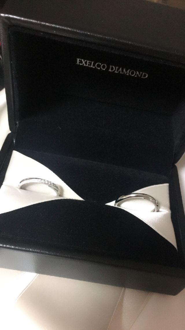 出来上がった時の手にはめる喜びは幸せが止まりませんでした！！