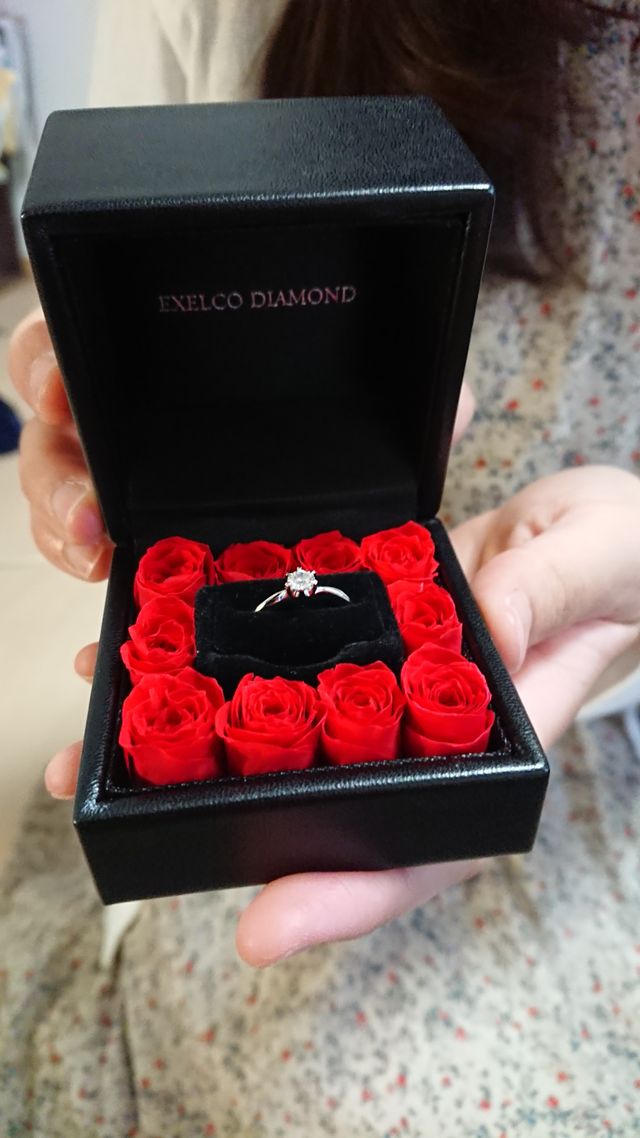 素敵な指輪です！