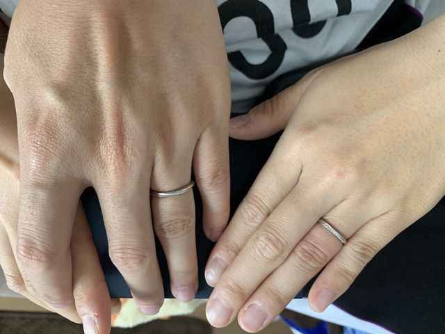 結婚指輪着用