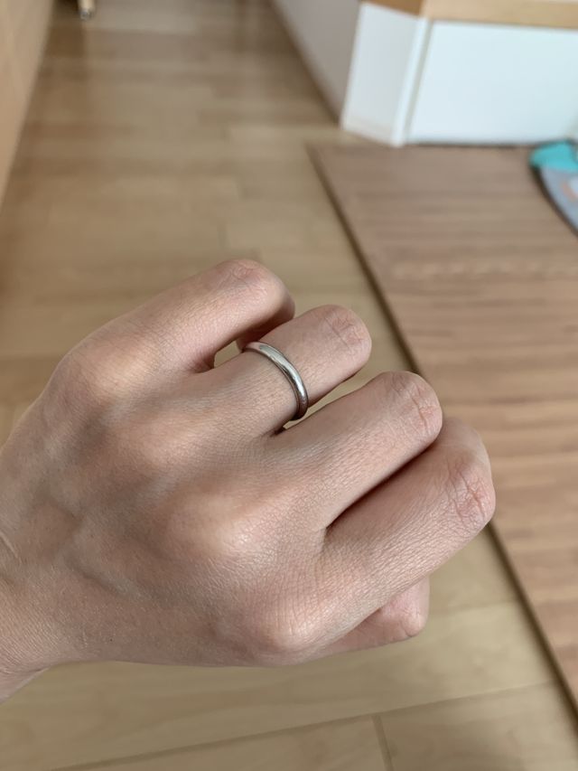 着用時の写真です。