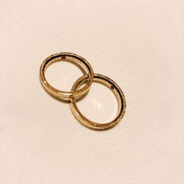 ・シャンパンゴールド
・スターダスト加工
してもらいました。