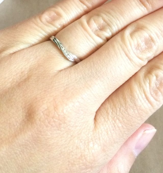 ウェーブ感が独特できれい