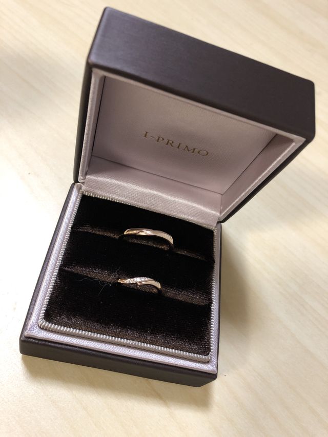 2人で決めたお気に入りの結婚指輪