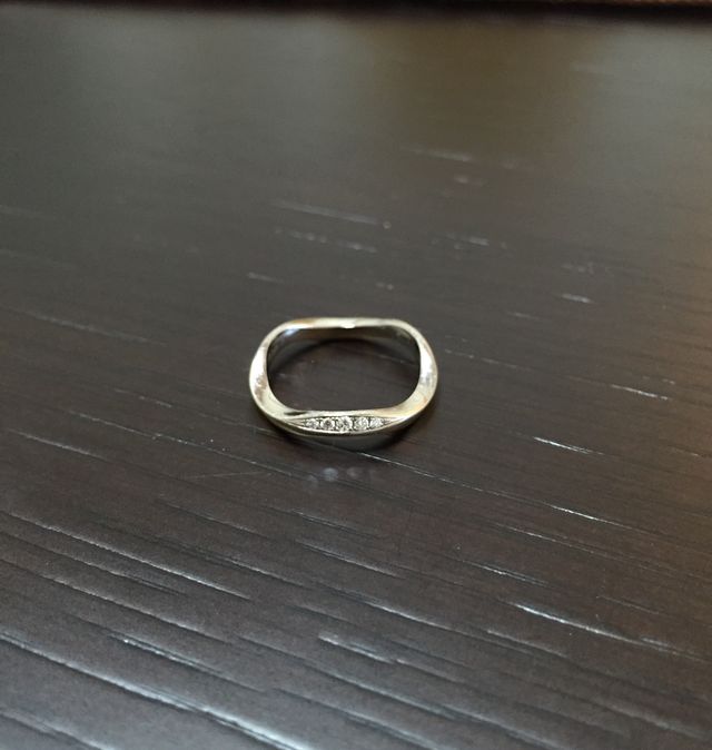 指輪単体です。