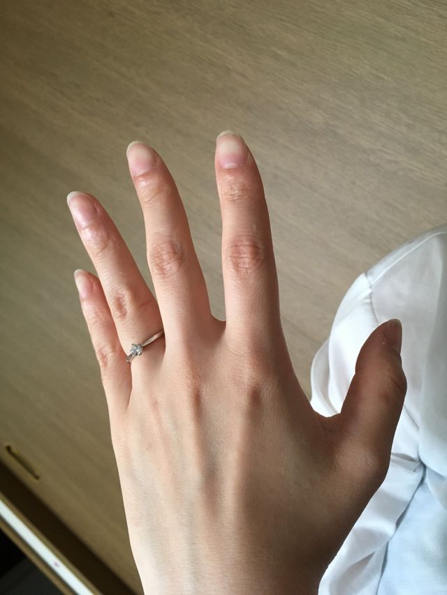 光の差すところではキラキラと輝きます。