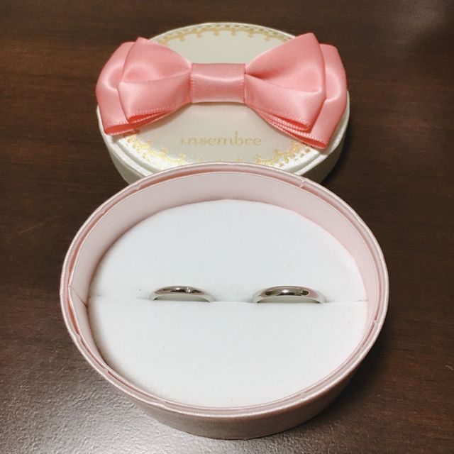 ボックスも自分では選ばない可愛らしいボックスです。