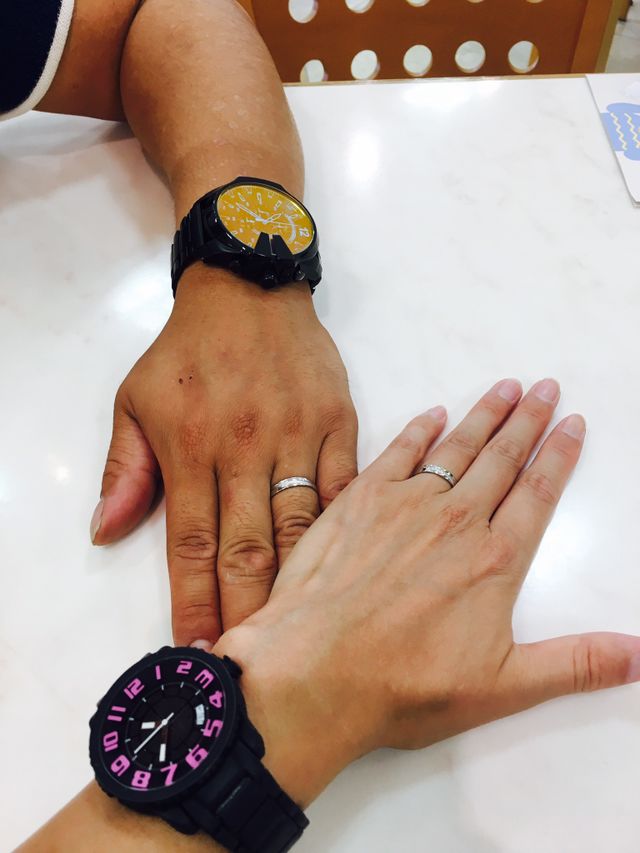 大切な初めての絆リング