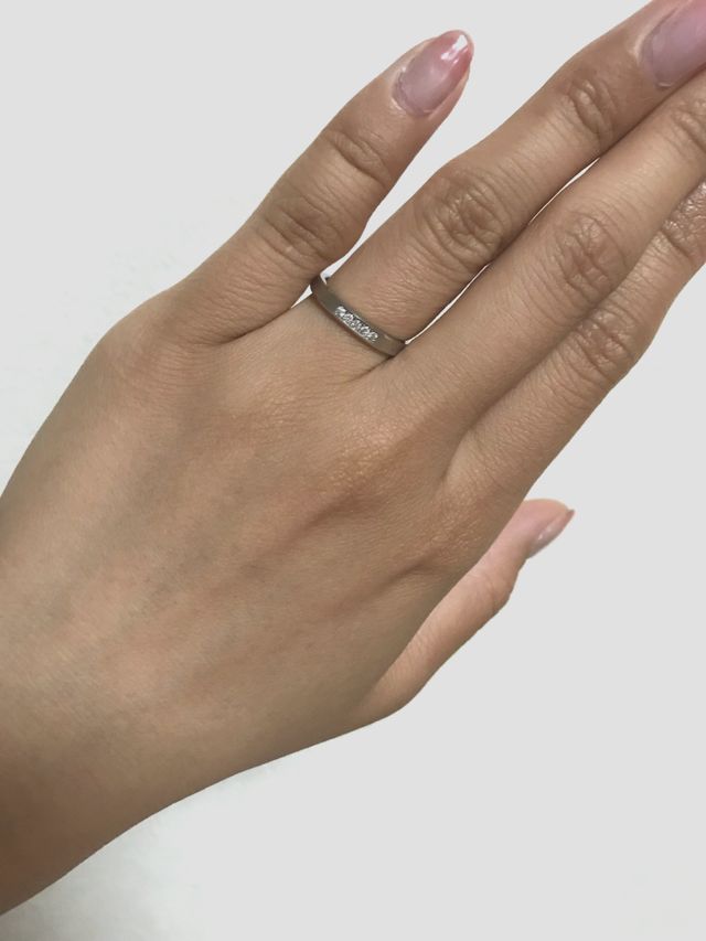 ダイヤは５つ入れました！