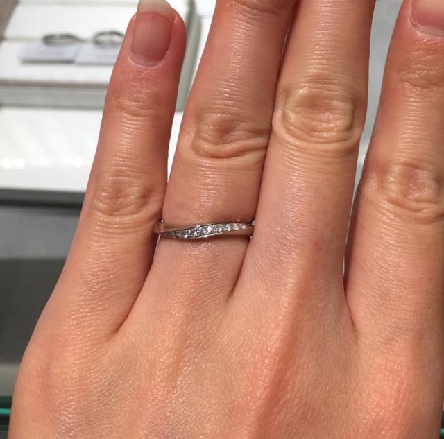 落ち着きのあるリング